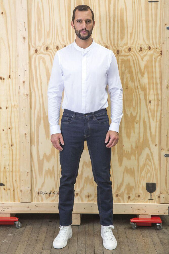 NEOBLU 03792 - Bart Men Camicia Uomo Coreana