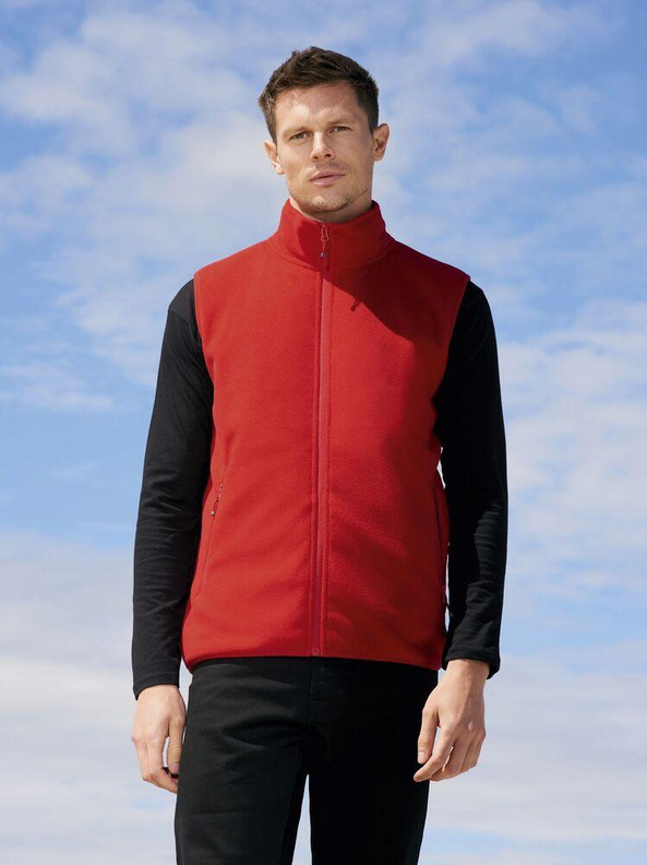 SOL'S 03822 - Factor Bw Unisex Microfleece Zip Bodywarmer