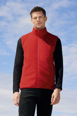 SOLS 03822 - Unisex Genanvendt Microfleece Vest med Lynlås