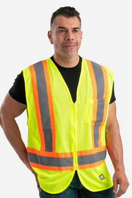 Berne HVV046 - Adult Hi-Vis Class 2 Multi-Color Vest