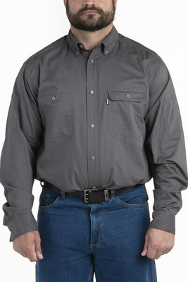 Berne SH21 - Men's Utility Lightweight Canvas Woven Shirt