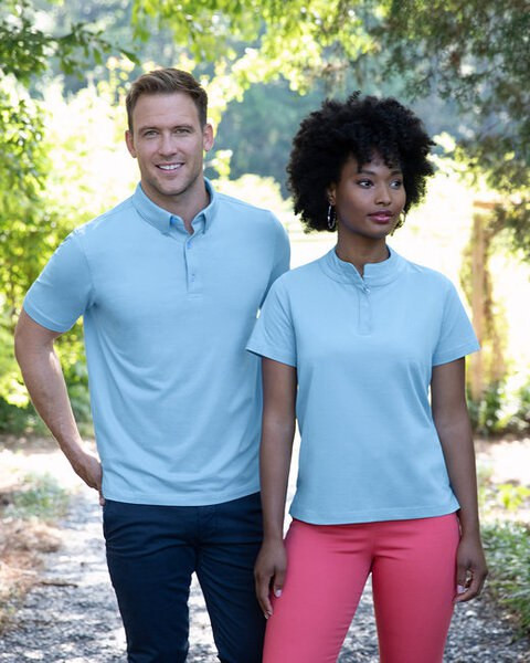 UltraClub UC105 - Men's Lakeshore Stretch Cotton Performance Polo