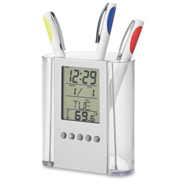 GiftRetail IT2893 - PRODIGY Multifunctional Penholder with Calendar and Thermometer