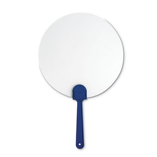 PAYPAY Frosted Transparent Manual Hand Fan - GiftRetail IT3491