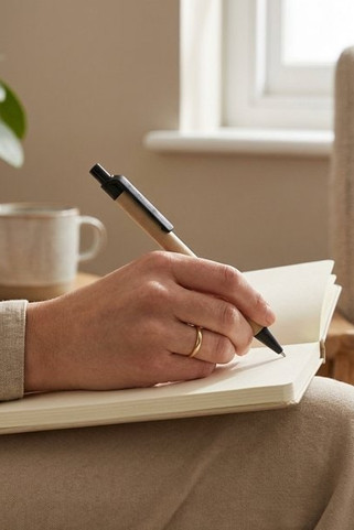 CARTOON Eco-Friendly Biodegradable Paper Barrel Pen - GiftRetail IT3780