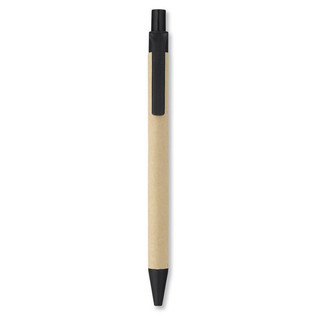 CARTOON Eco-Friendly Biodegradable Paper Barrel Pen - GiftRetail IT3780