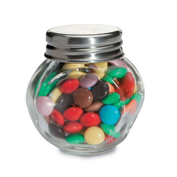 CHOCKY Elegant Glass Holder with Gourmet Chocolates - GiftRetail KC6640