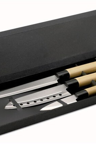 TAKI Japanese style knife set - GiftRetail KC6841