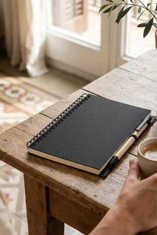 BLOQUERO B6 Recyceltes Notizbuch 70 Seiten - GiftRetail KC7012