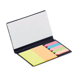 GiftRetail KC7083 - MEMOFF Versatile Memo Pad with Colorful Page Markers