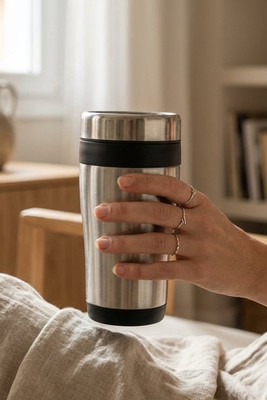 TRAM Tasse en inox 455 ml - GiftRetail MO3559