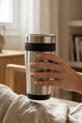 TRAM Kubek ze stali nierdz, 455ml - GiftRetail MO3559