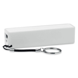 GiftRetail MO5001 - POWER MATE Compact 2200 mAh Power Bank with Key Ring