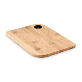 GiftRetail MO6144 - BAYBA CLEAN Eco-Friendly Bamboo Cutting Board with Hanging Hole