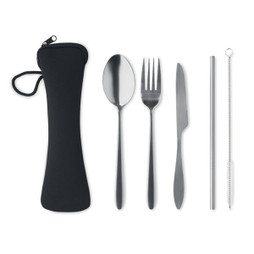 GiftRetail MO6149 - 5 SERVICE Set posate in acciaio inox