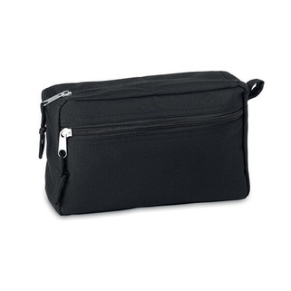 BETTER Eco-Friendly Double Zipper RPET Cosmetic Bag - GiftRetail MO6155