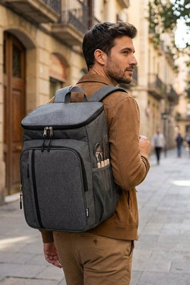 MONTECOOL Eco-Friendly 2-Person Outdoor Picnic Cooler Bag - GiftRetail MO6167