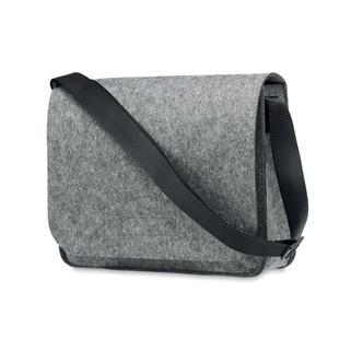 BAGLO RPET Eco-Friendly RPET Felt Laptop Messenger Bag - GiftRetail MO6186