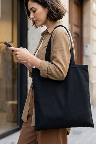 ZIMDE COLOUR Shopper in cotone organico - GiftRetail MO6189