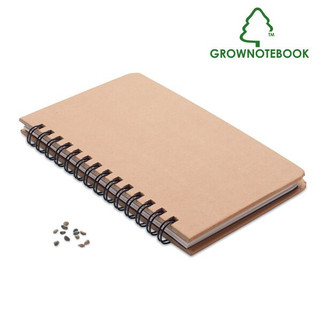 GROWNOTEBOOK™ A5 Pine tree GROWNOTEBOOK™ - GiftRetail MO6225