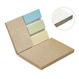 GiftRetail MO6235 - GROW ME Conj. notas papel sem. herb.
