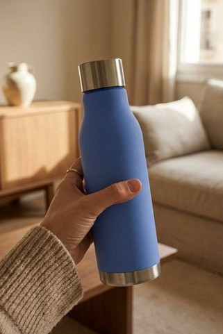 GLACIER RPET RPET Eco-Friendly 600ml Leak-Free RPET Water Bottle - GiftRetail MO6237