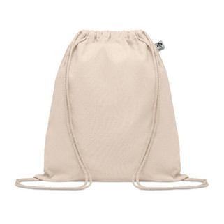YUKI Eco-Friendly Organic Cotton Drawstring Bag - GiftRetail MO6354