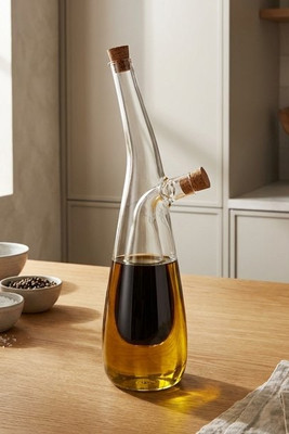 BARRETIN Olie en azijnstel van glas - GiftRetail MO6388