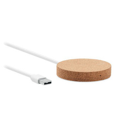 GiftRetail MO6399 - KOKE Eco-Friendly Cork Wireless Charging Pad for iPhone