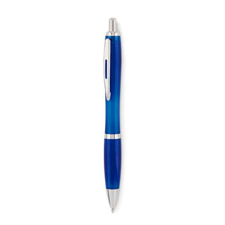 RIO RPET Eco-Friendly RPET Push Button Blue Ink Pen - GiftRetail MO6409