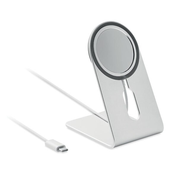MELIS 15W Magnetic Wireless Charger with Stand - GiftRetail MO6417