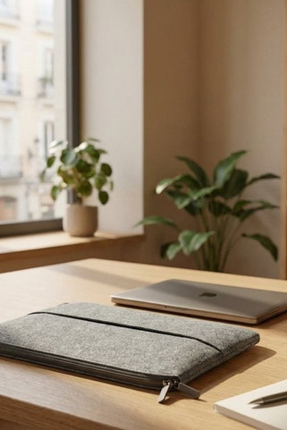 TOPLO Funda feltro RPET p/ portátil - GiftRetail MO6419