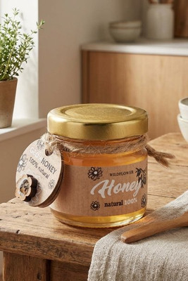 BUMLE Wildflower honey jar 50 gr - GiftRetail MO6439