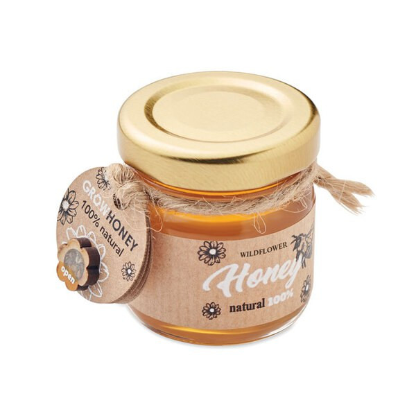 BUMLE Wildflower honey jar 50 gr - GiftRetail MO6439