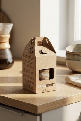 DAUBER Wildflower Honey Gift Set with Seeds - GiftRetail MO6440