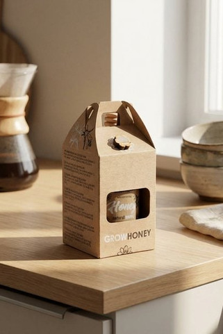 DAUBER Wildflower Honey Gift Set with Seeds - GiftRetail MO6440