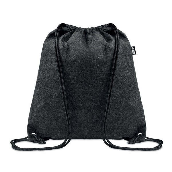 INDICO RPET Eco-Friendly RPET Felt Drawstring Backpack - GiftRetail MO6463