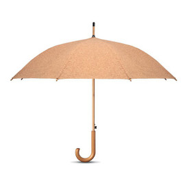 GiftRetail MO6494 - QUORA Eco-Friendly 25 Inch Cork and Bamboo Umbrella