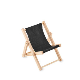 GiftRetail MO6513 - SILLITA Compact Foldable Deckchair Phone Stand