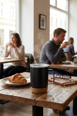 RUBY Mugg med dubbelvägg 300 ml - GiftRetail MO6533