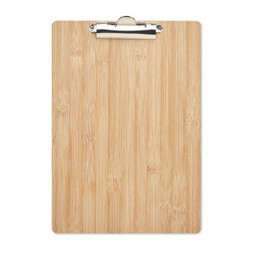 GiftRetail MO6535 - CLIPBO Eco-Friendly A4 Bamboo Clipboard for Office Use