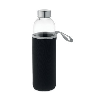 UTAH LARGE Glass bottle in pouch 750ml - GiftRetail MO6545