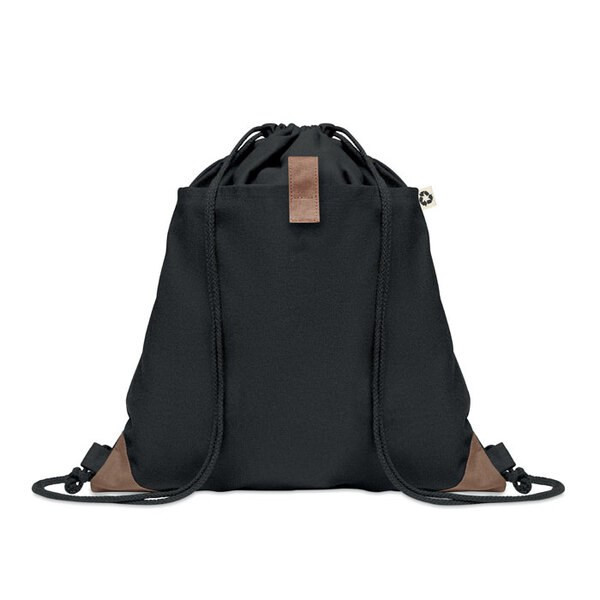 PANDA BAG Recycled cotton drawstring bag - GiftRetail MO6550