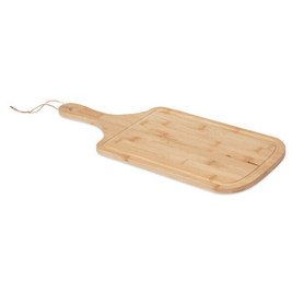 GiftRetail MO6551 - DIYU Natural Bamboo Serving Board with Jute Rope