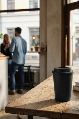 NOLA PP mugg dubbelvägg 300 ml - GiftRetail MO6582