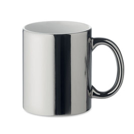 GiftRetail MO6607 - HOLLY Tasse en céramique métalisée