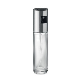 FUNSHA Elegant Glass Oil Spray Dispenser with Steel Lid - GiftRetail MO6630