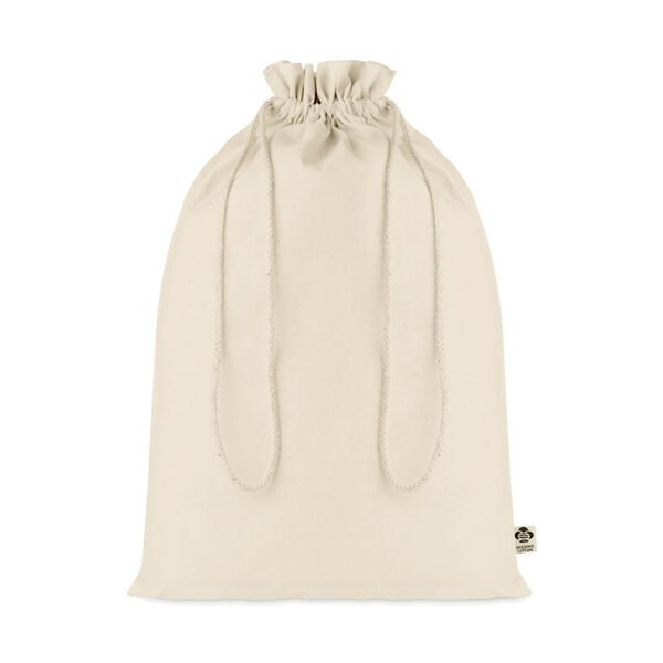 AMBER LARGE Eco-Friendly Large Organic Cotton Gift Bag - GiftRetail MO6636