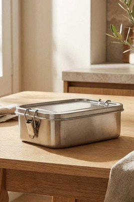 SAO Boîte à lunch en acier inox - GiftRetail MO6671