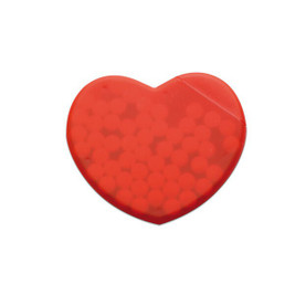 GiftRetail MO7158 - CORAMINT Heart Shaped Peppermint Box Dispenser-12g